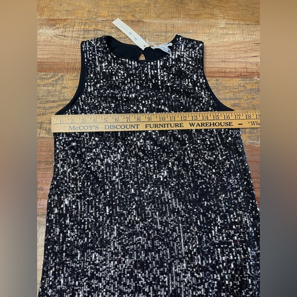 SHE + SKY Size Small Cocktail dress sleeveless holiday new years whimsigoth - Picture 6 of 10